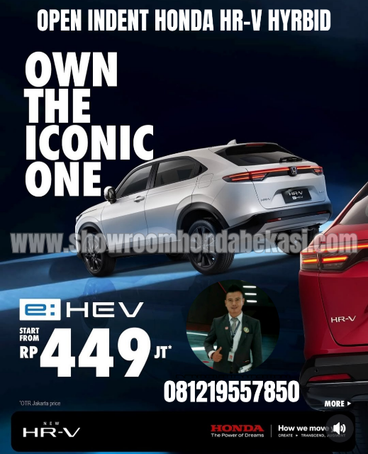 Open Indent Honda HR-V Hybrid