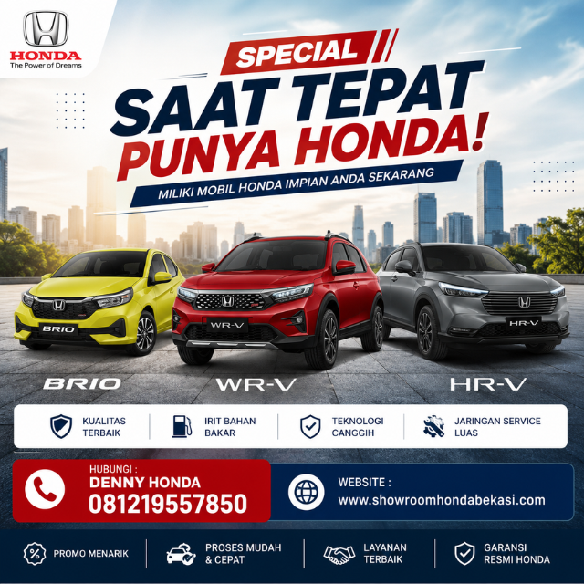 Promo Honda Special Price