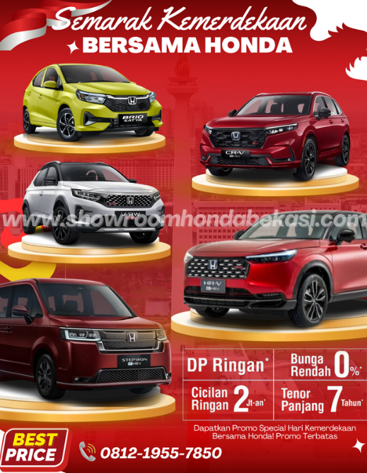 Promo Honda Agustus 2025