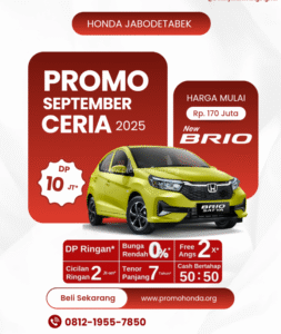 Promo Mobil Honda September Ceria 2026
