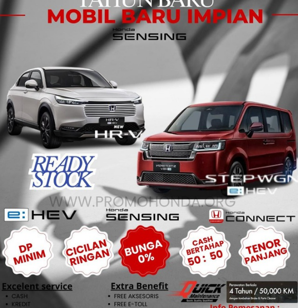 Promo Honda Awal Tahun 2026