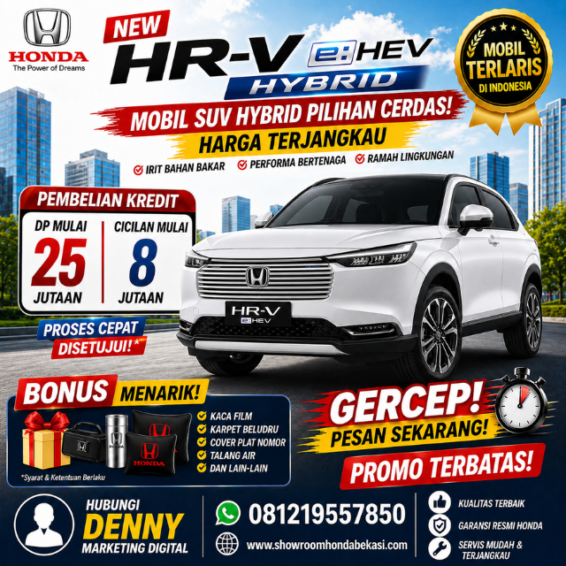 Promo Honda Terupdate 2026