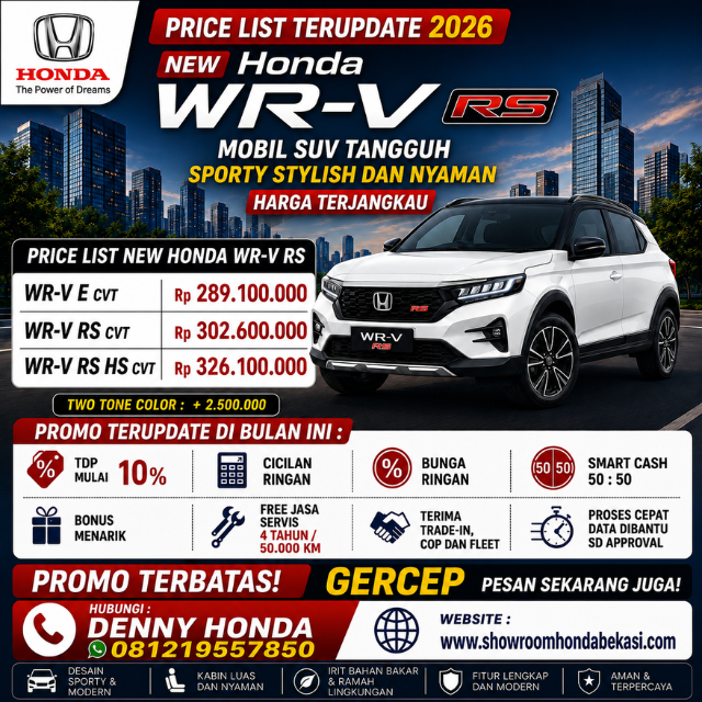 Harga Honda WR-V